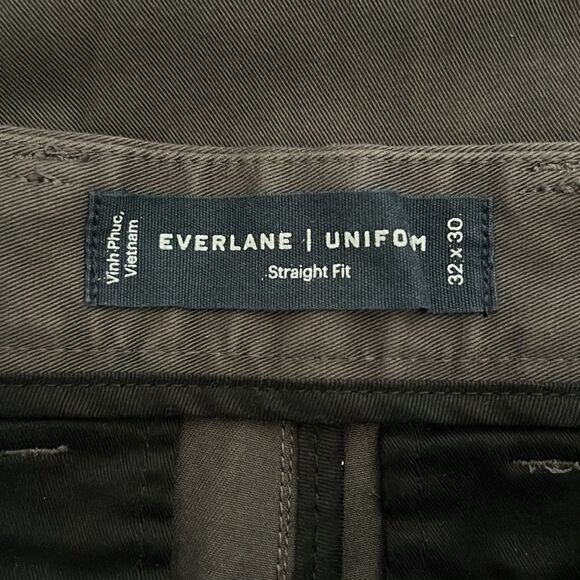 NWT Everlane The Performance Chino Uniform Men’s Pants Size 32x30 Straight Fit - Picture 8 of 9